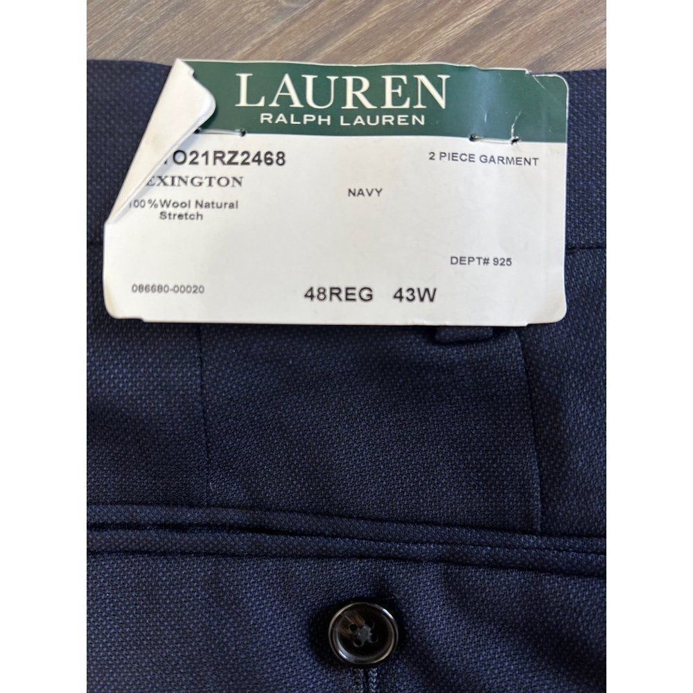 Mens Lauren Ralph Lauren Wool dress slaks pants size 43 waist - Picture 5 of 6